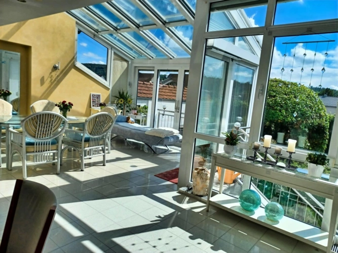 Blick in den Wintergarten