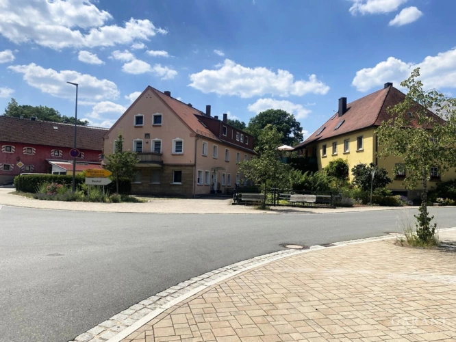 Blick auf das Umfeld der Immobilie
