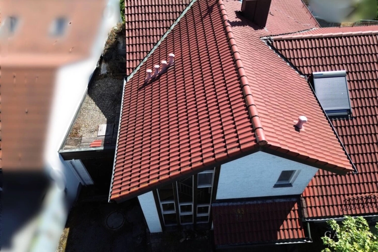 Luftaufnahme Frontansicht
