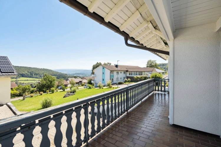 Balkon mit Weitsicht