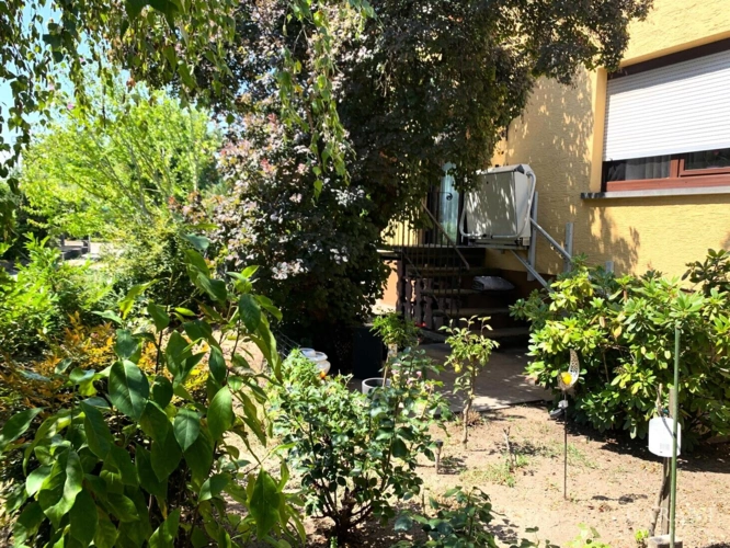 Zugang Garten vom WZ