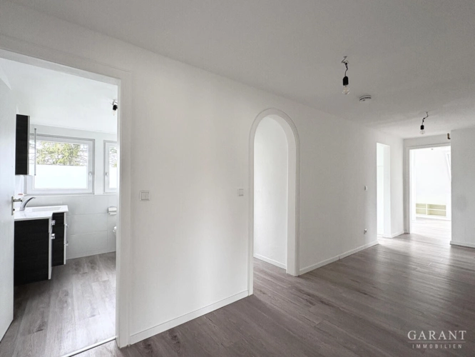 Blick in die Wohnung