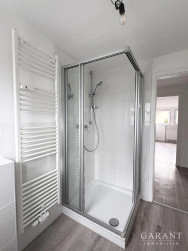 Dusche im Bad